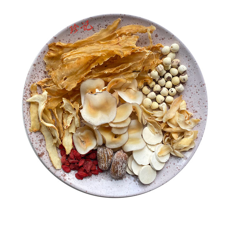 花膠海底椰百合蓮子湯